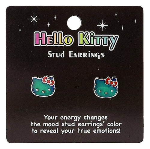 hello kitty mood earrings