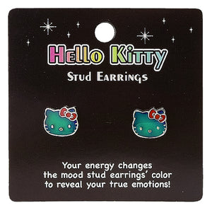 hello kitty mood earrings