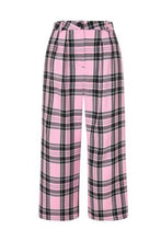 Load image into Gallery viewer, Pink and Black Riot Culottes
