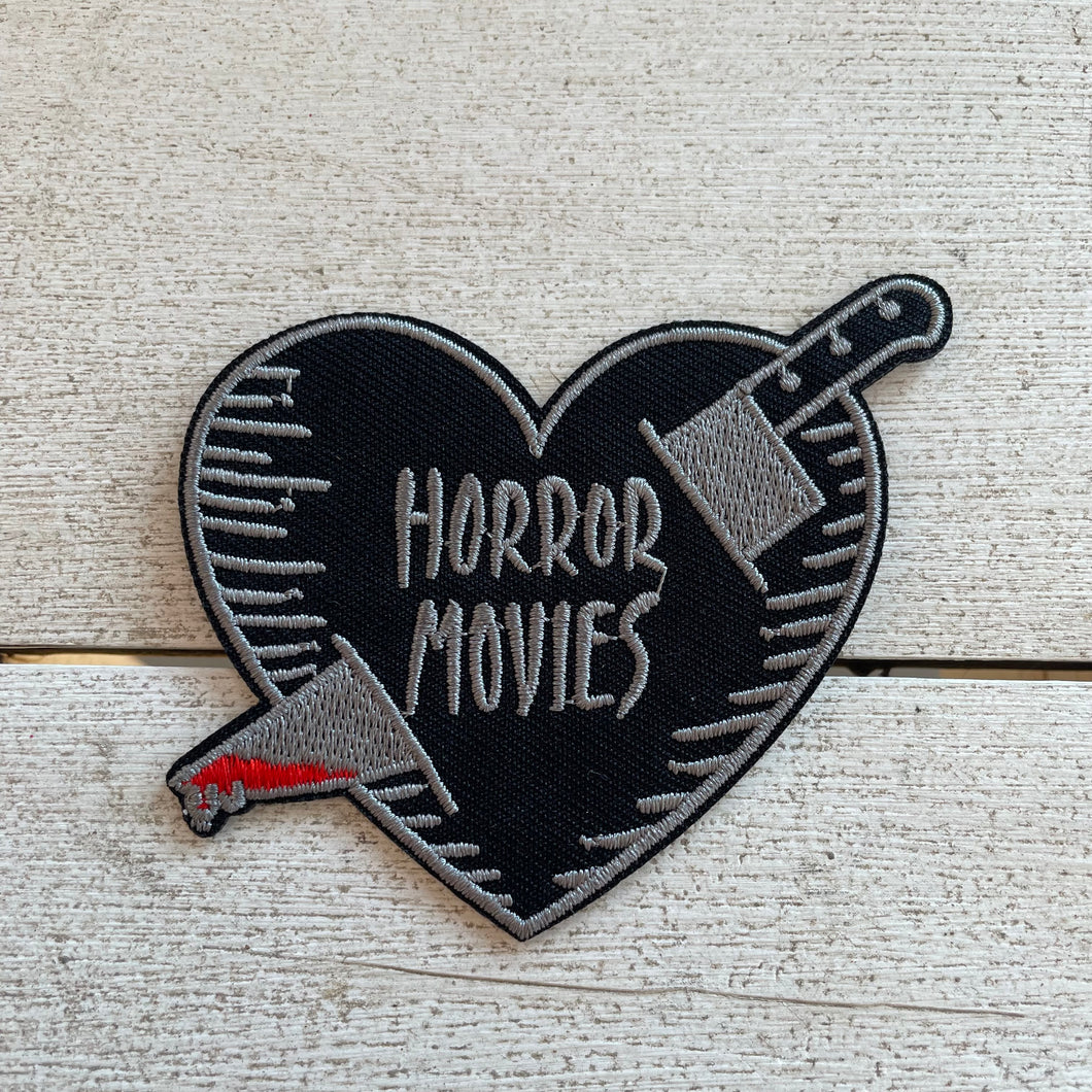 Heart Horror Movies Knife Patch