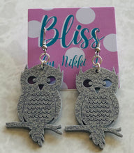 Load image into Gallery viewer, Owl Acrylic Earring
