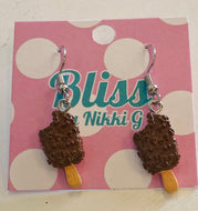 Ice Cream Bar Crunch Earrings