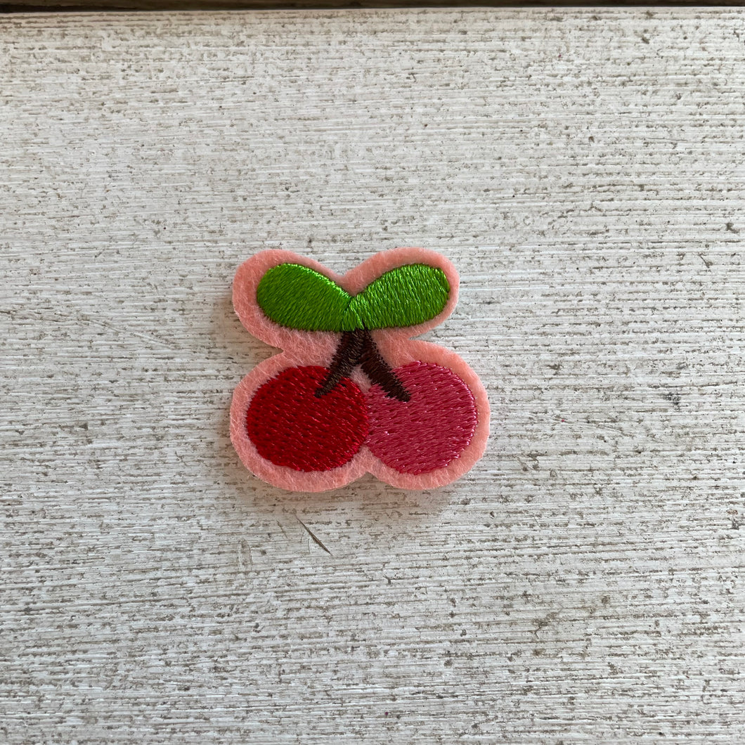 Bitty Pink Cherries Patch