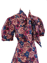 Load image into Gallery viewer, Pippa Violet Flower Power Dress
