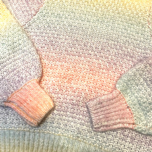 Pastel Rainbow Knit Sweater