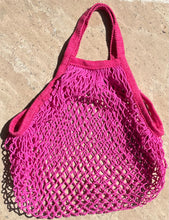 Load image into Gallery viewer, Crochet Shopping Tote- More Styles Available!
