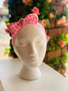 Headband- Gingham- More Colors Available!