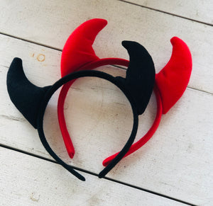 Devil horns Headband