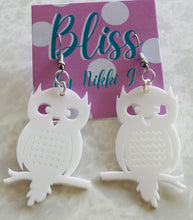 Load image into Gallery viewer, Owl Acrylic Earring
