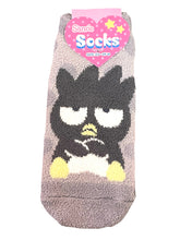 Load image into Gallery viewer, Badtz-Maru Polka Dot Fuzzy Ankle Socks
