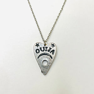 Ouija Planchette Charm Necklace