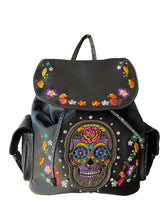 Load image into Gallery viewer, Sugar Skull Adventure Backpack

