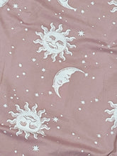 Load image into Gallery viewer, Moon and Sun Print Blush Pink Bodysuit

