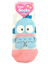 Load image into Gallery viewer, Hangyodon Polka Dot Fuzzy Ankle Socks
