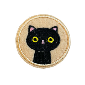 Black Cat Portrait Patch