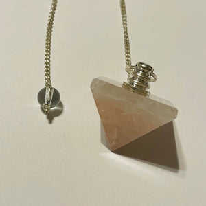 Rose Quartz Pyramid Pendulum