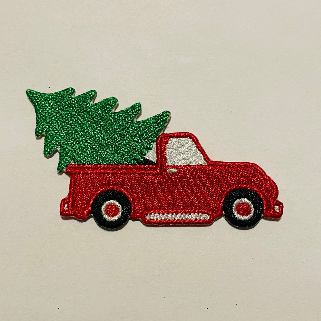 Christmas Tree Truck Patch