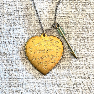 "I Love You" Multilingual Heart Necklace