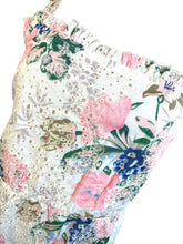 Load image into Gallery viewer, Floral Print and Eyelet Lace Maxi Dress
