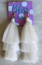 Load image into Gallery viewer, Three Tier Tassel Earring
