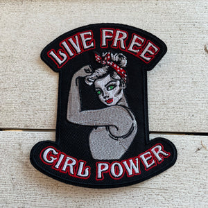 Live Free Girl Power Patch
