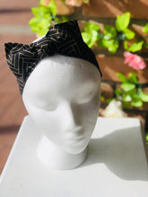 Load image into Gallery viewer, Headband- Black and Gold Designs- More Styles Available!
