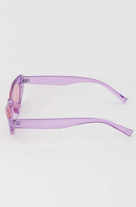 Slim Colored Lens Cat Eye Sunglasses- More Styles Available!