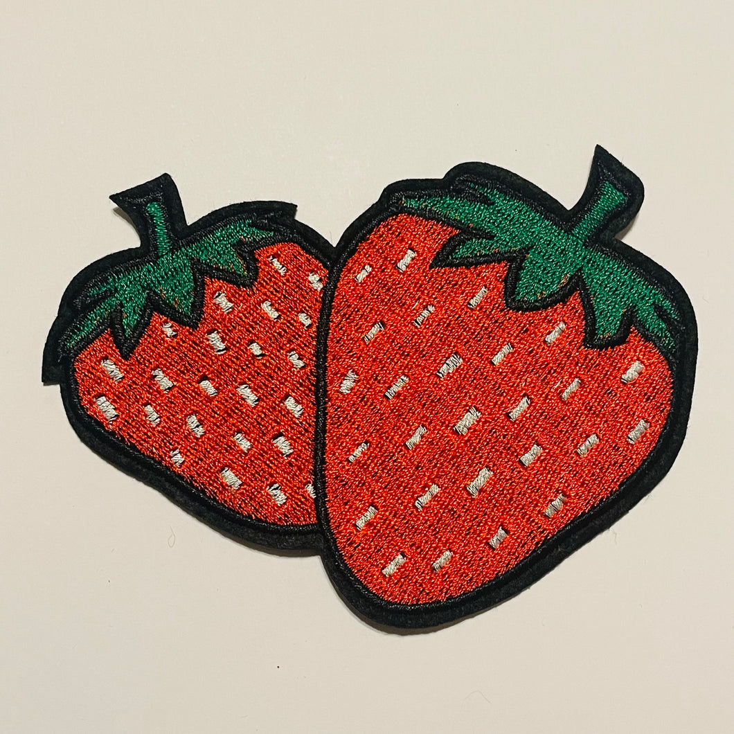 Big Double Strawberries Patch