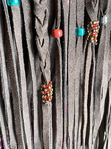 OOAK Suede Bag with Fringe- More Colors Available!