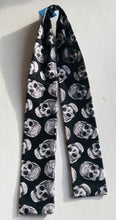 Load image into Gallery viewer, Headband- Black and White Sugar Skulls
