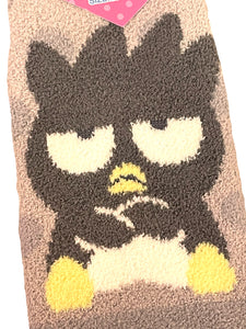 Badtz-Maru Polka Dot Fuzzy Ankle Socks
