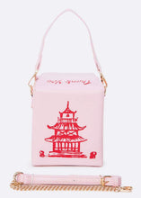 Load image into Gallery viewer, Pink Chinese Take Out Box Purse
