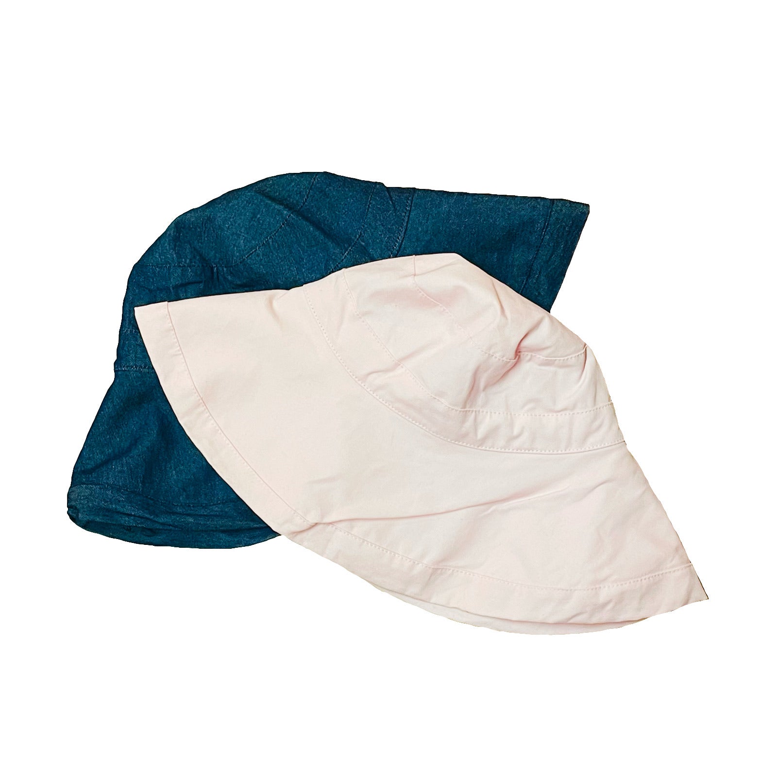 Cotton canvas bucket hat with logo