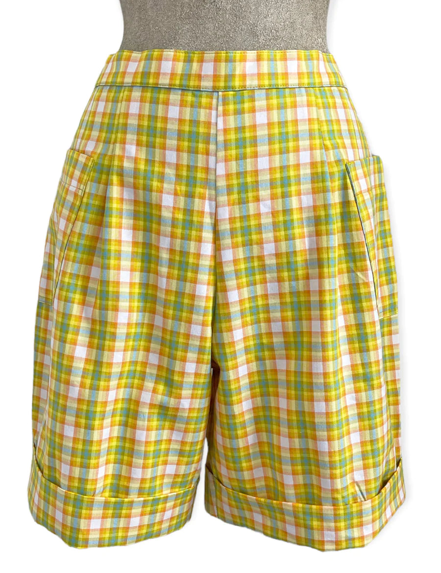 Yellow Plaid Shorts – Pink House Boutique Yellow Plaid Shorts – Pink House Boutique