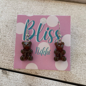 Gummy Bear Earrings- More Styles Available!