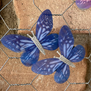 Butterfly Sheer Winged 90's Hair Clips