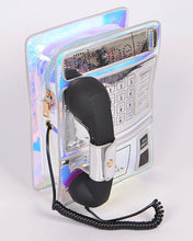 Load image into Gallery viewer, Rainbow Chrome Payphone Purse
