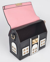 Load image into Gallery viewer, Black Little House Purse
