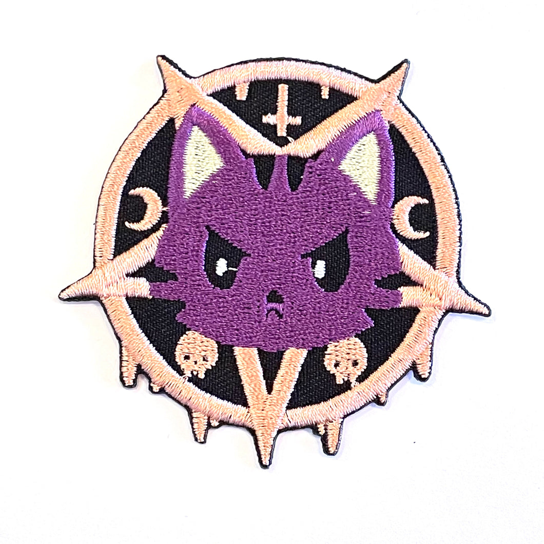 Pastel Pentagram Cat Patch