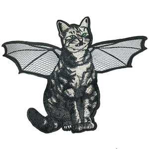 Giant Winged Cat Patch