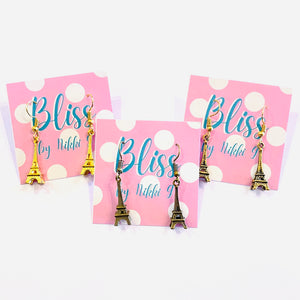 Eiffel Tower Charm Earrings- More Styles Available!
