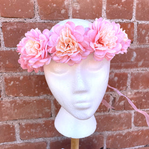 Carnation Flower Crown- More Styles Available!