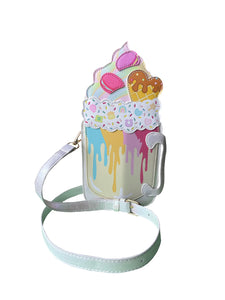 Rainbow Sprinkles Milkshake Mug Purse