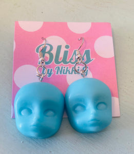 Baby Face Statement Earrings- More Colors Available!