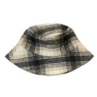 Plaid Felt Bucket Hat