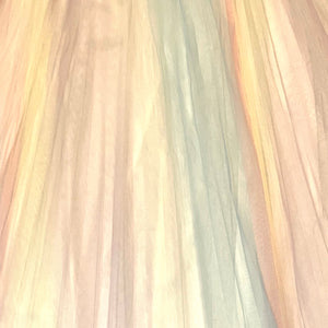 Pastel Rainbow Midi Skirt