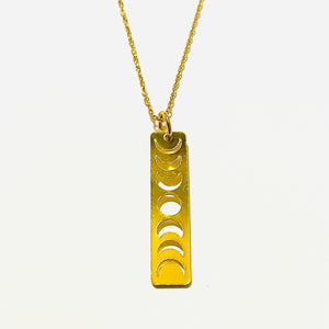 Moon Phase Bar Necklace- More Styles Available!