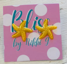 Load image into Gallery viewer, Star Fish Stud Earrings
