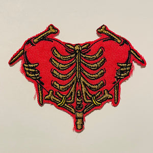 Ribcage Heart and Hands Patch