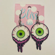 Load image into Gallery viewer, Zombie Love Statement Earrings- More Styles Available!
